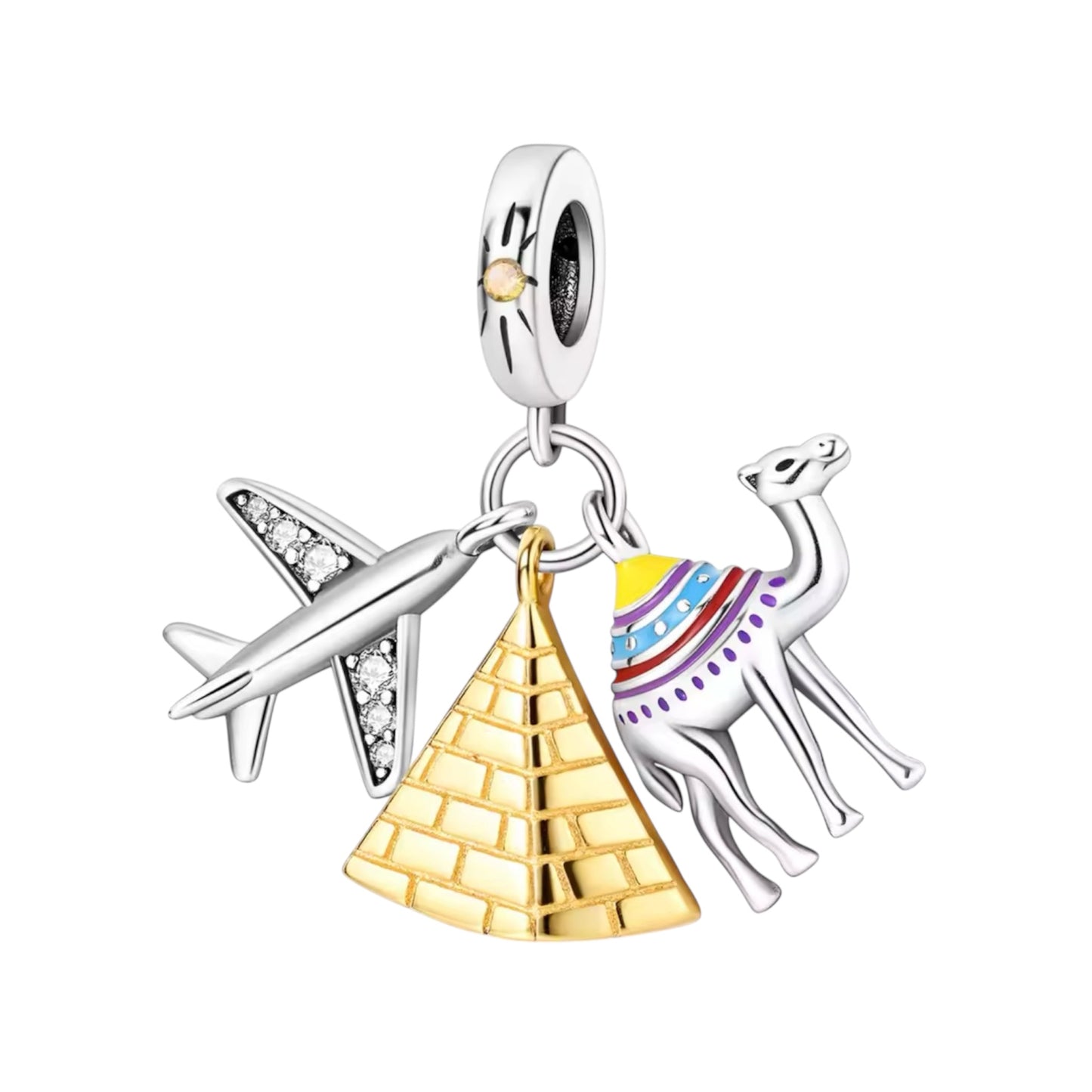 I Love Egypt Charm