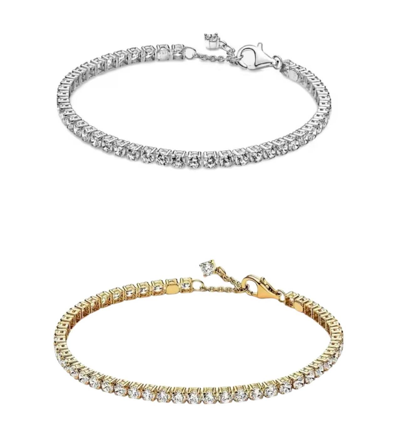Plain diamond tennis bracelet (PRE-ORDER)