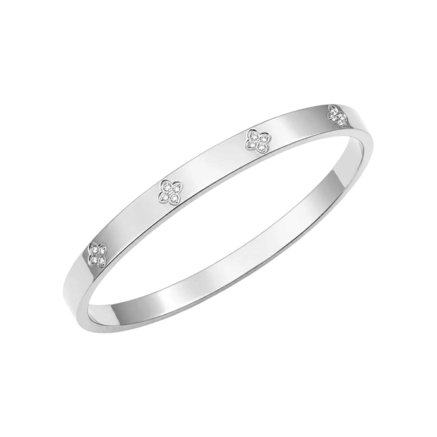 The Silver “Starlight” Bangle