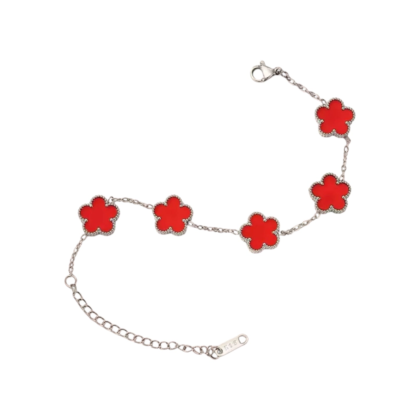 Scarlet Clover Bracelet