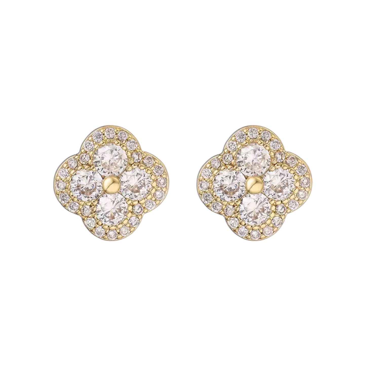 The Gold “Sofia” Studs
