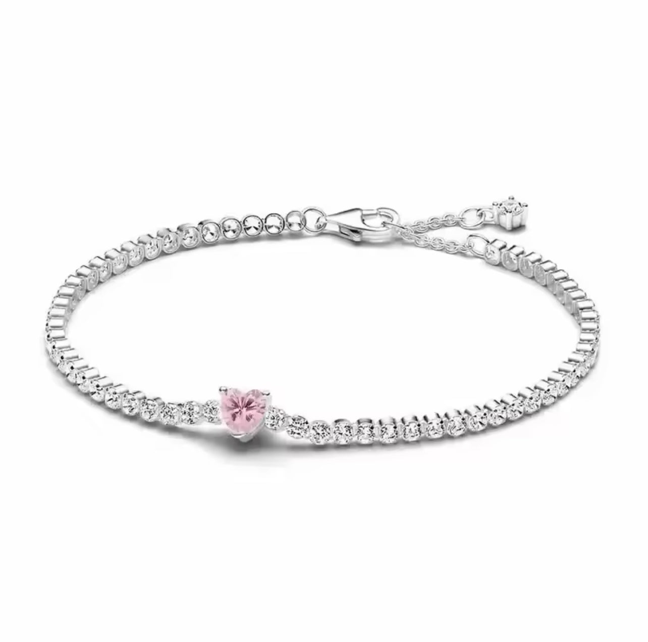 Heart tennis bracelet (PRE-ORDER)