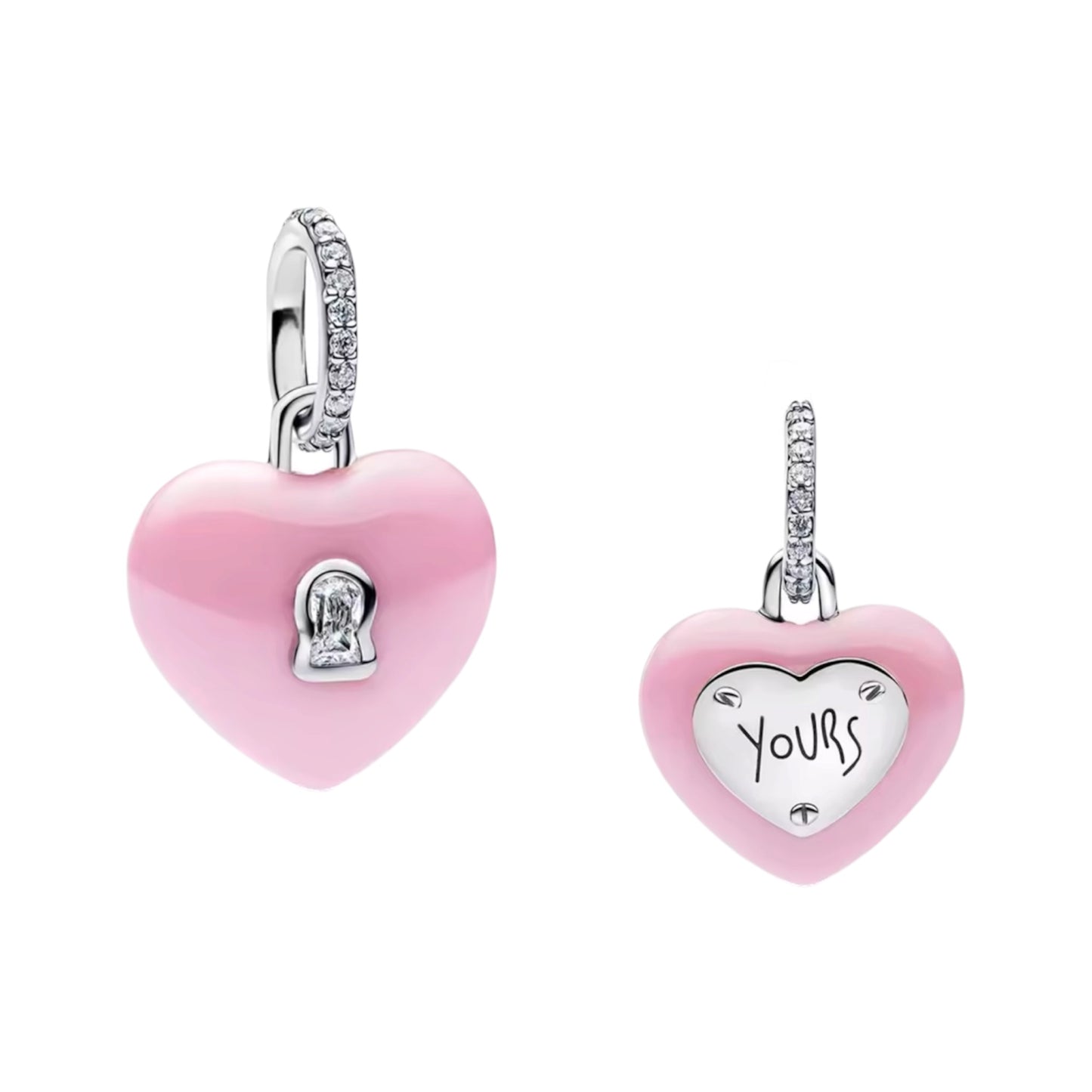 My Heart Is For You Charm