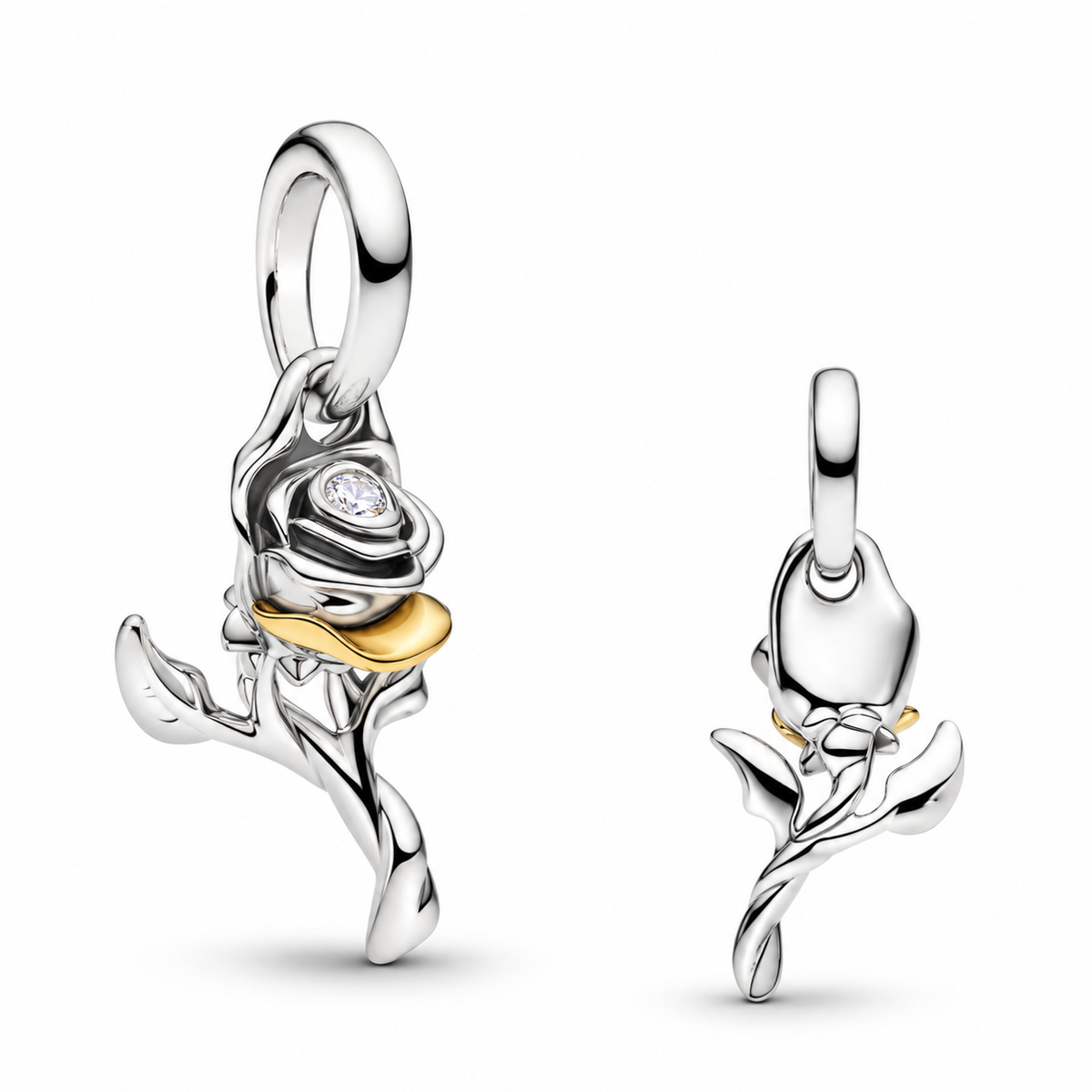 The “Diamond Rose” Charm