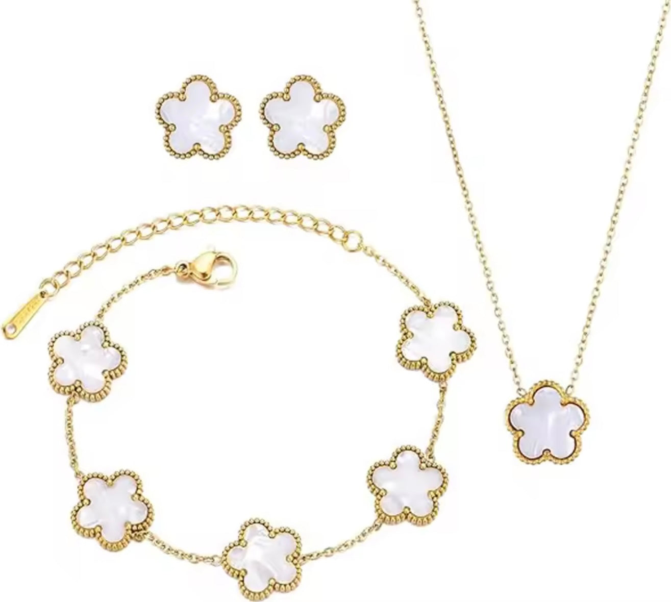 Gold Snow clover set (PRE-ORDER)