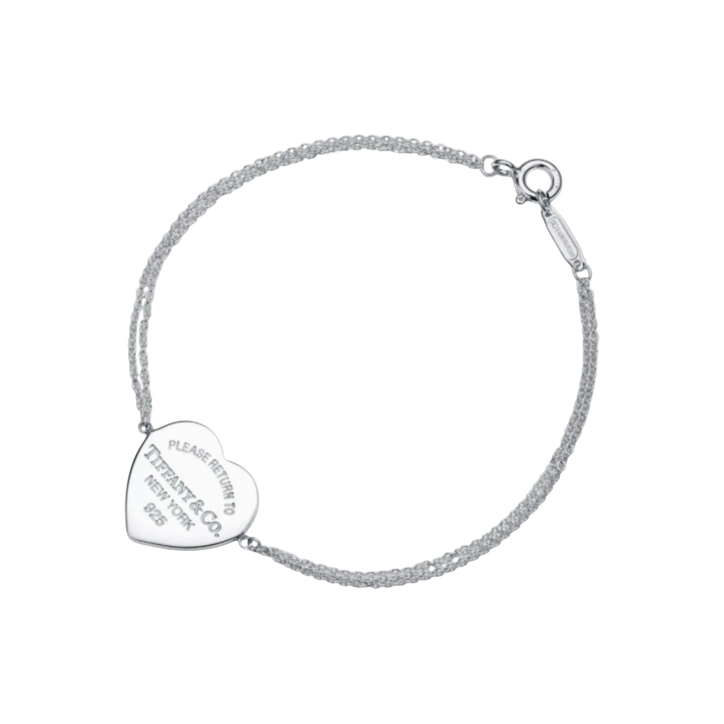 T heart chain bracelet