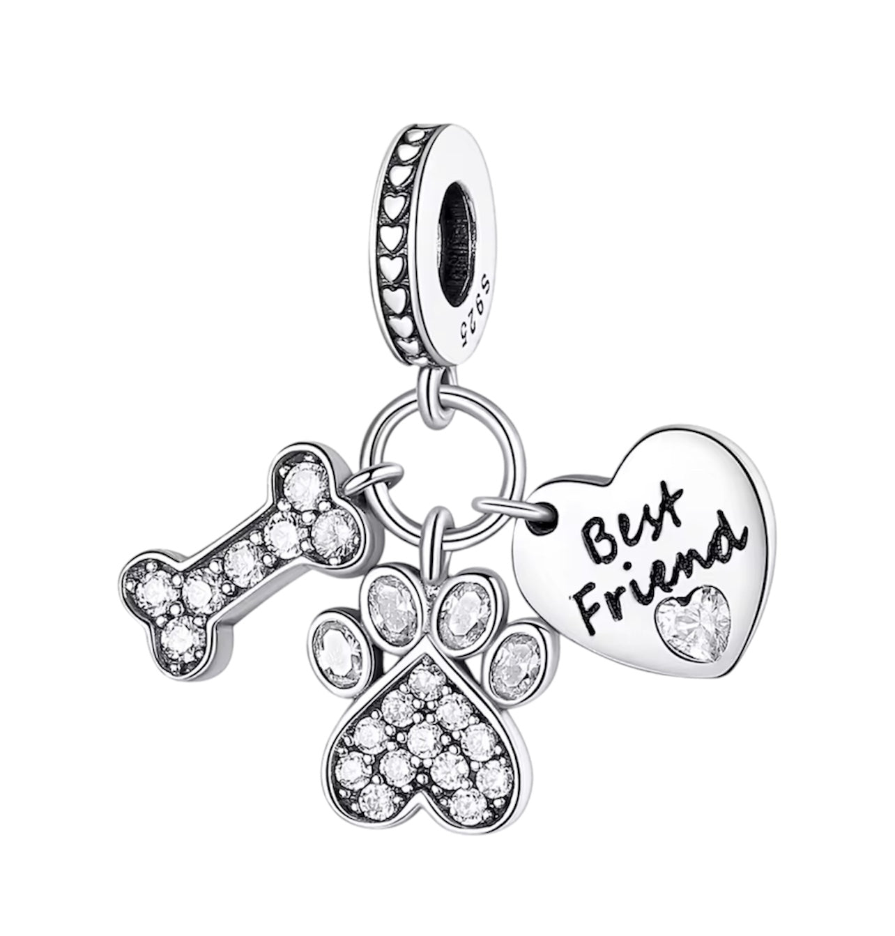 Best friend dog charm (PRE-ORDER)