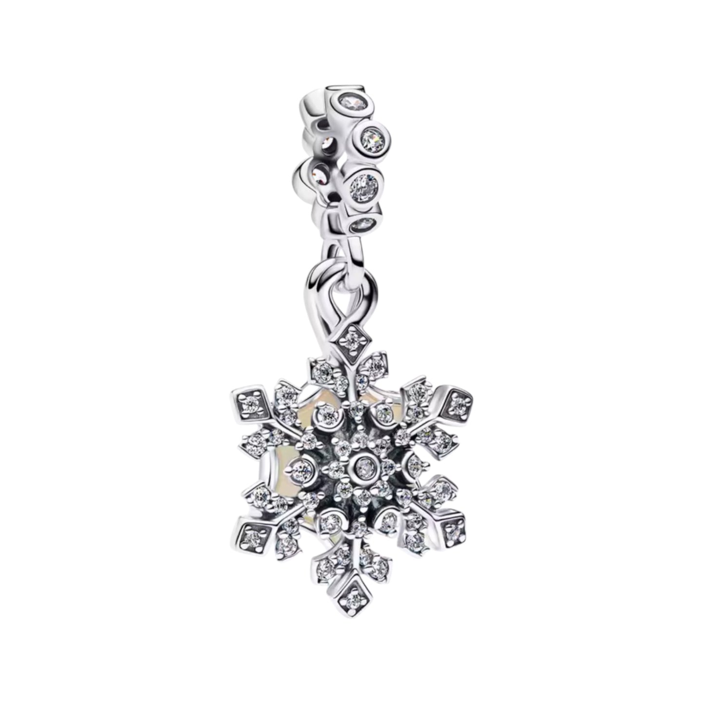 Diamond Snowflake Charm