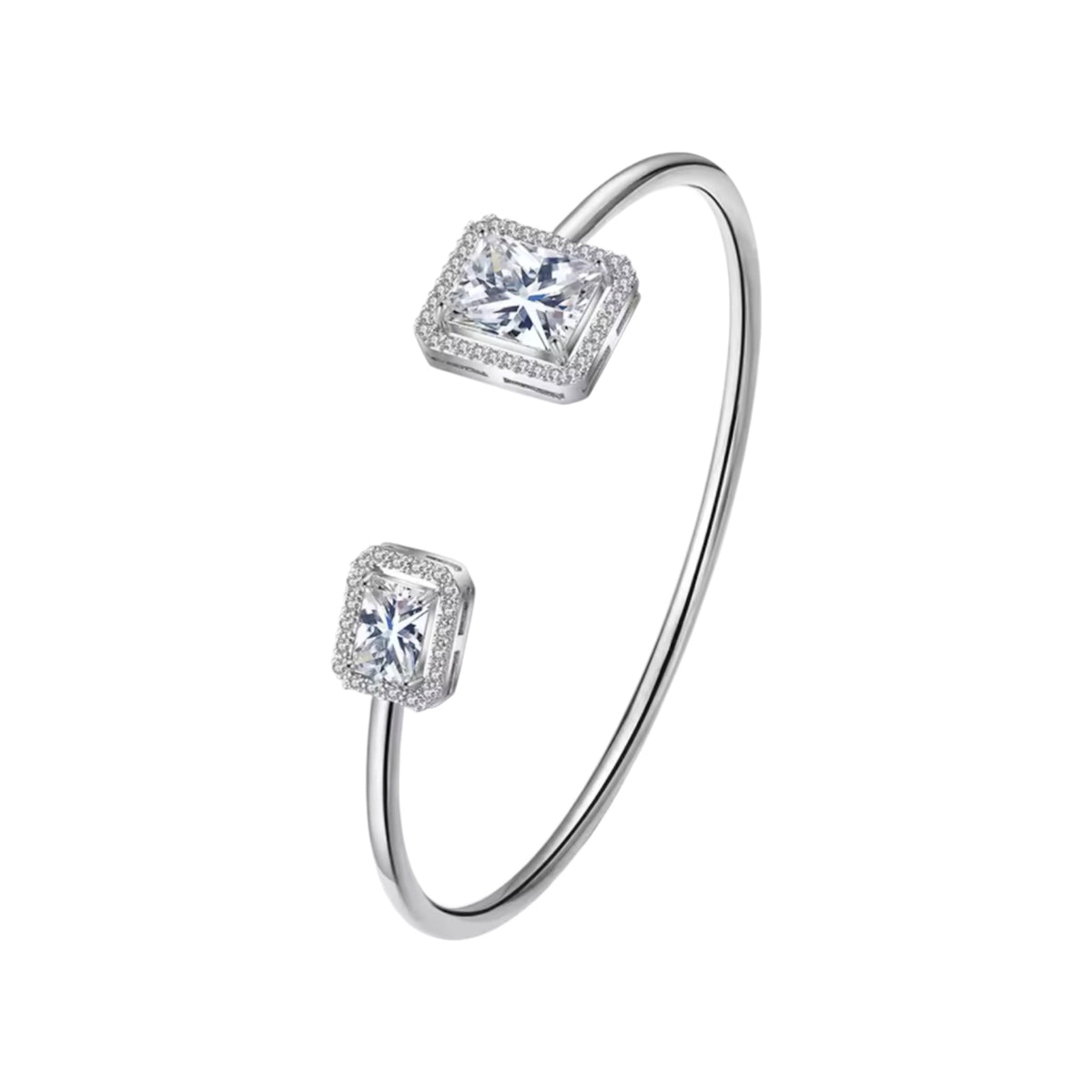 The Silver “Blair” Bangle