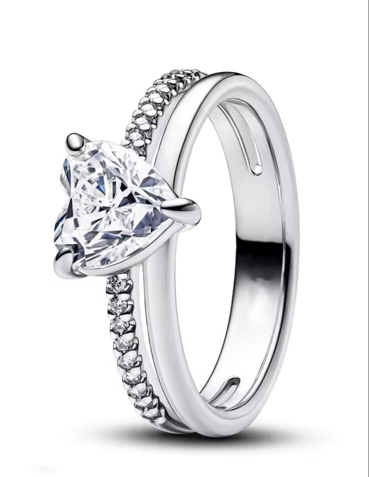 Silver Olivia ring (PRE-ORDER)