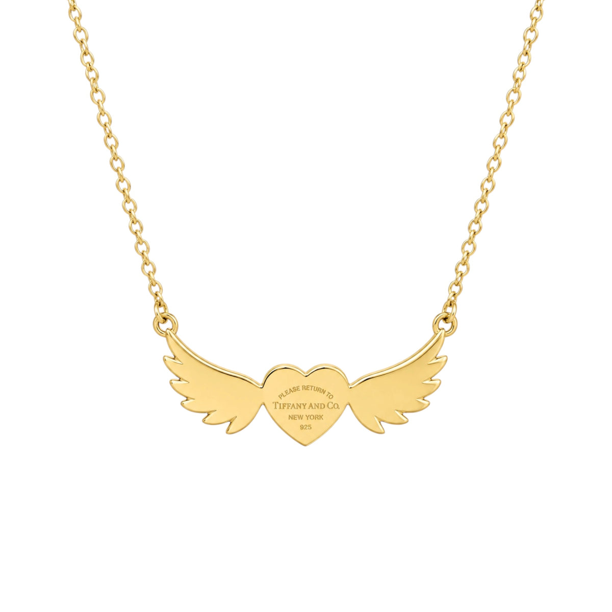 The Gold Angel Wings “Talia” Necklace