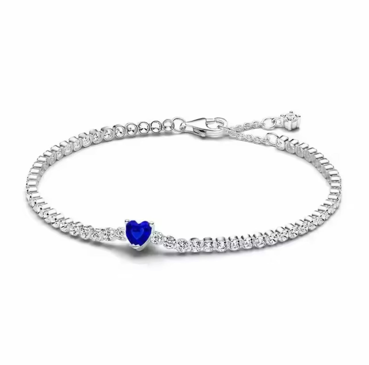 Heart tennis bracelet (PRE-ORDER)