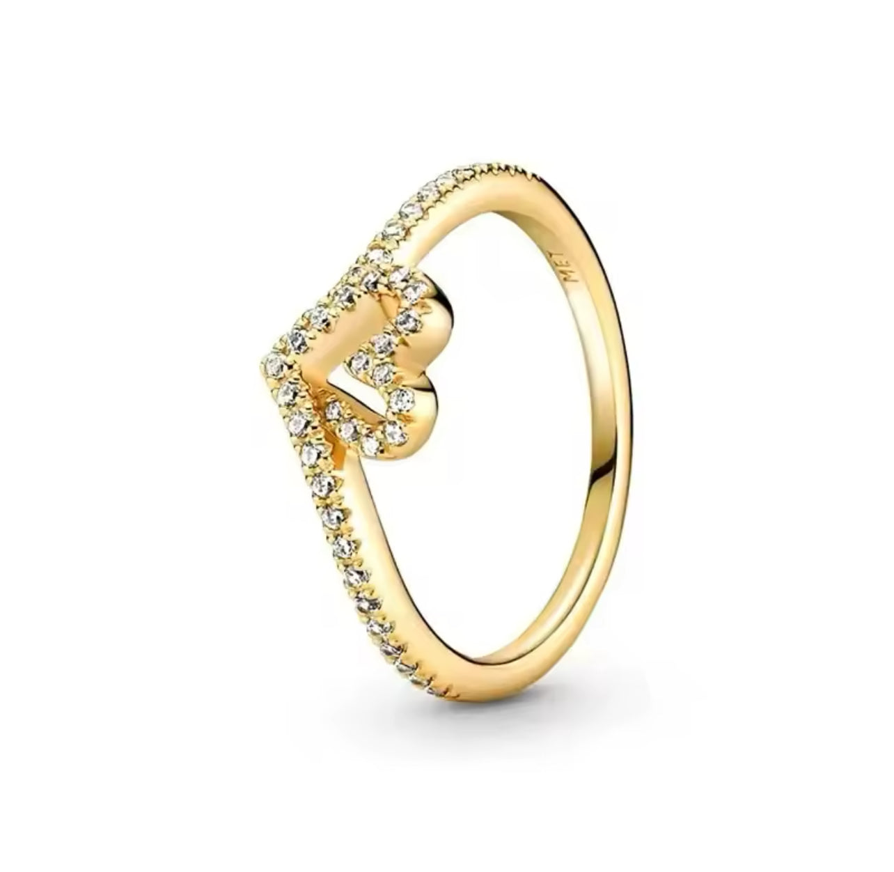 Infinity wishbone ring (PRE-ORDER)
