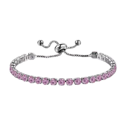 Adjustable tennis bracelets (PRE-ORDER)