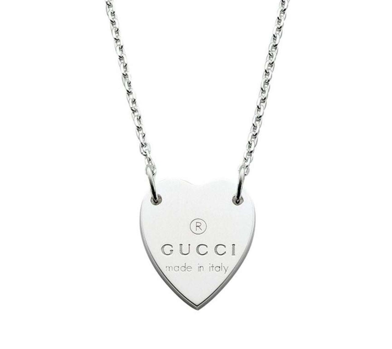 G heart necklace