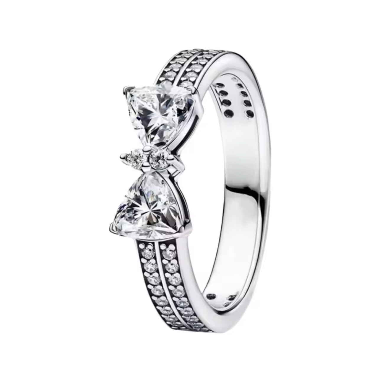 Silver Butterfly Bow Ring (PRE-ORDER)