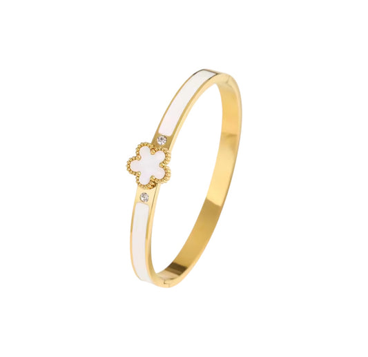 White clover bangle (PRE-ORDER)