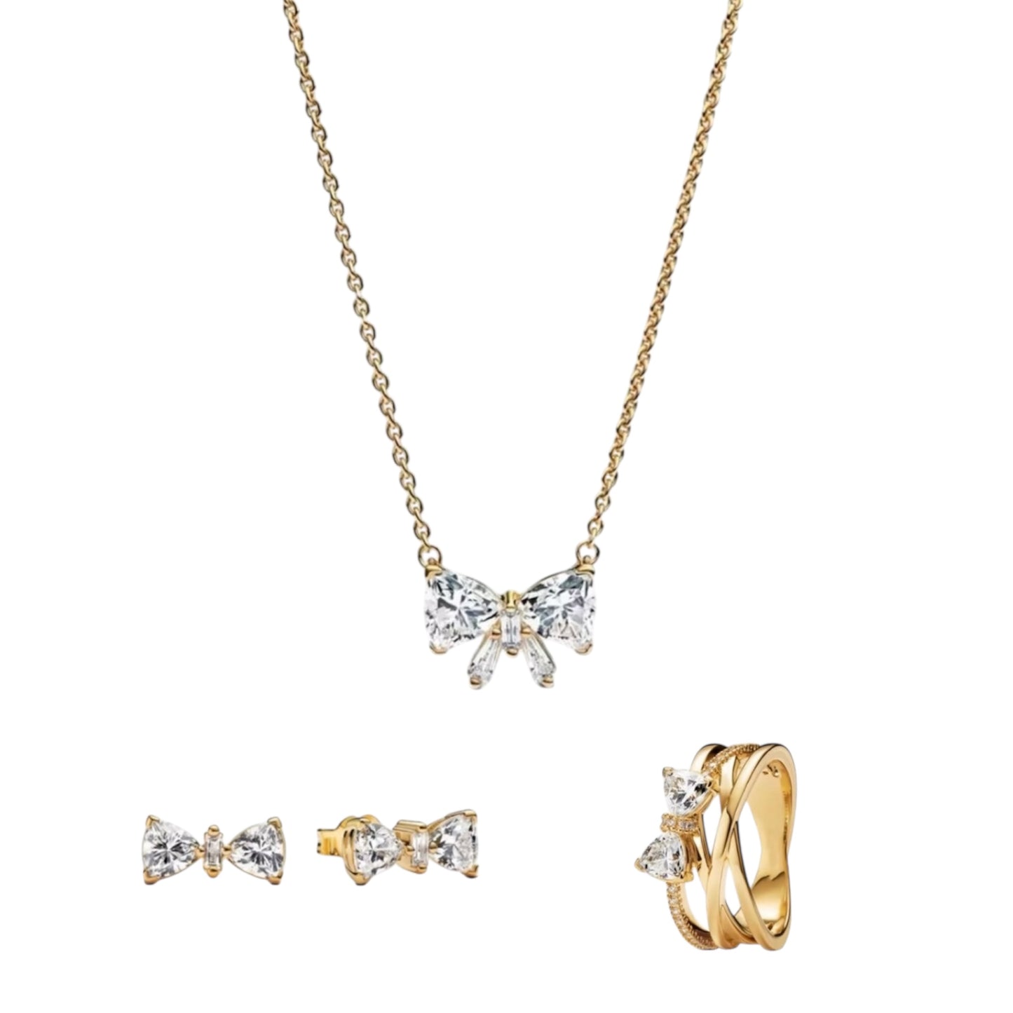 Gold bow set (PRE-ORDER)