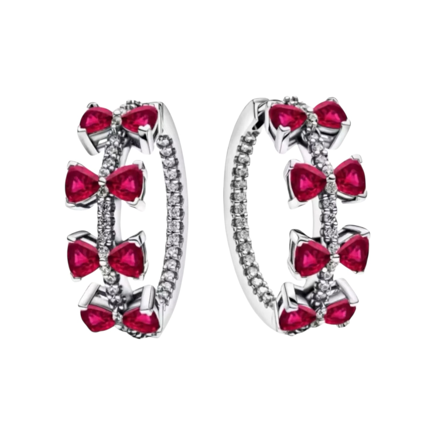 Sparkle Bow hoops (PRE-ORDER)