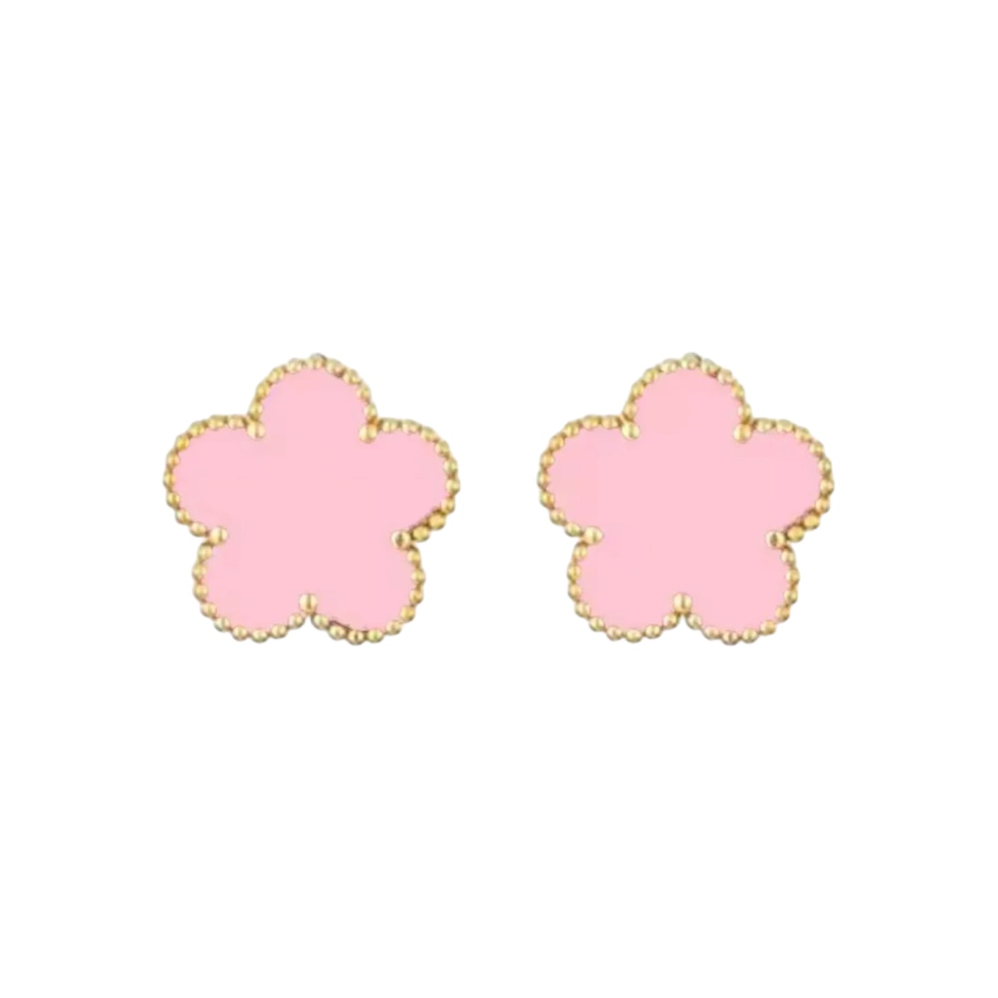 Gold Rosá clover earrings (PRE-ORDER)