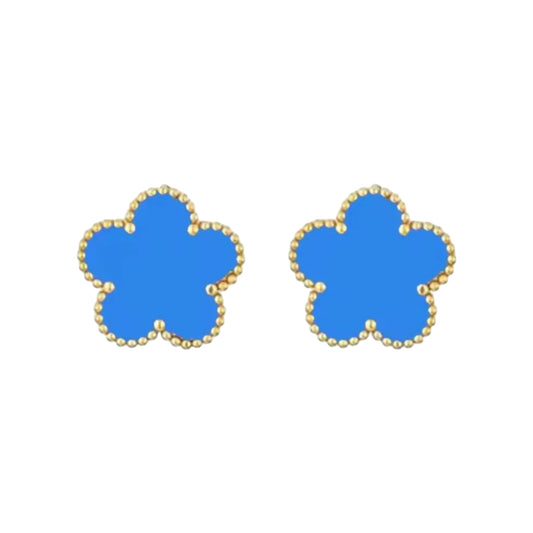Gold Skye clover earrings (PRE-ORDER)
