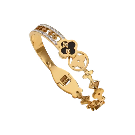 Gold Cleo bangle (PRE-ORDER)