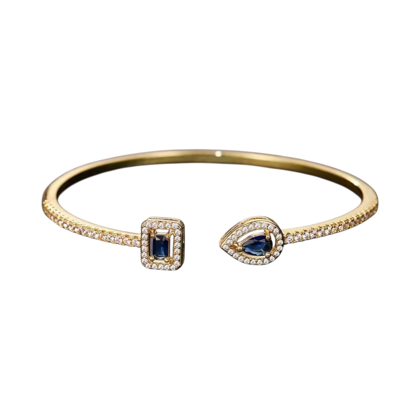 Blue Teardrop Bangle (PRE-ORDER)