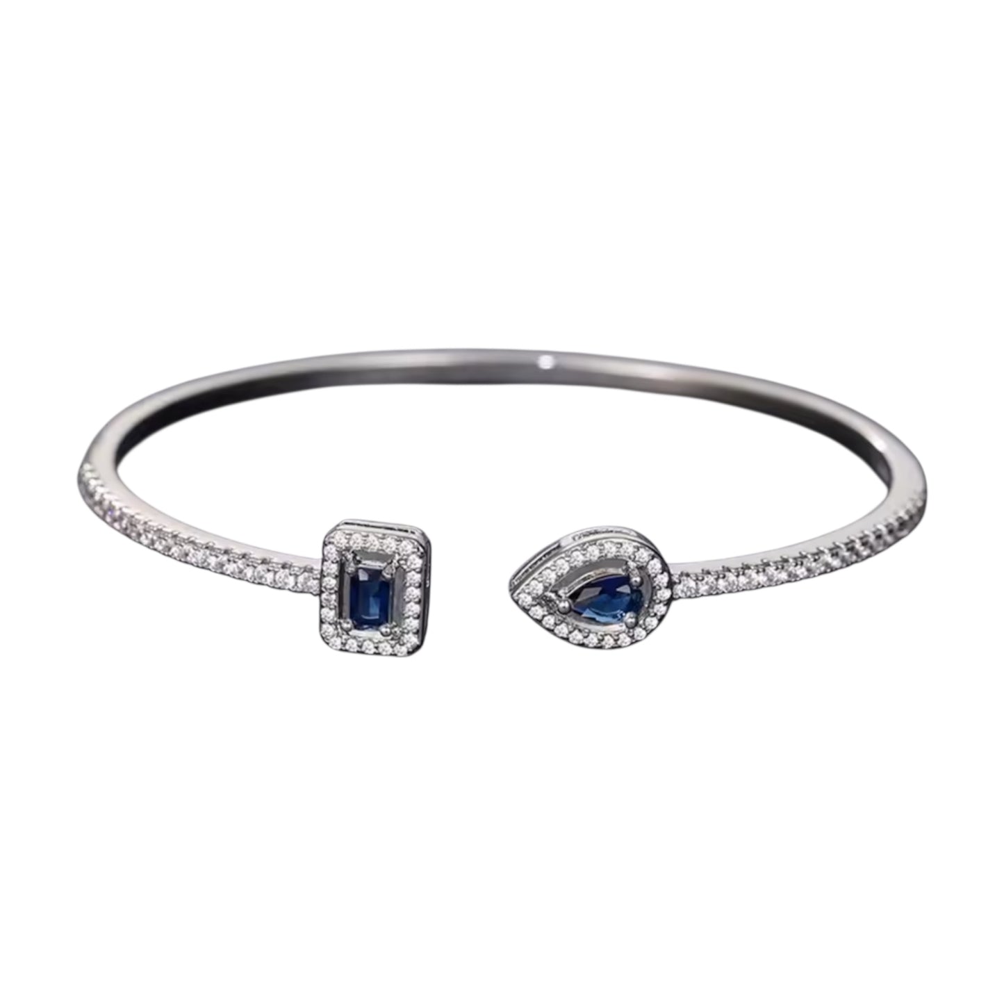 Blue Teardrop Bangle (PRE-ORDER)