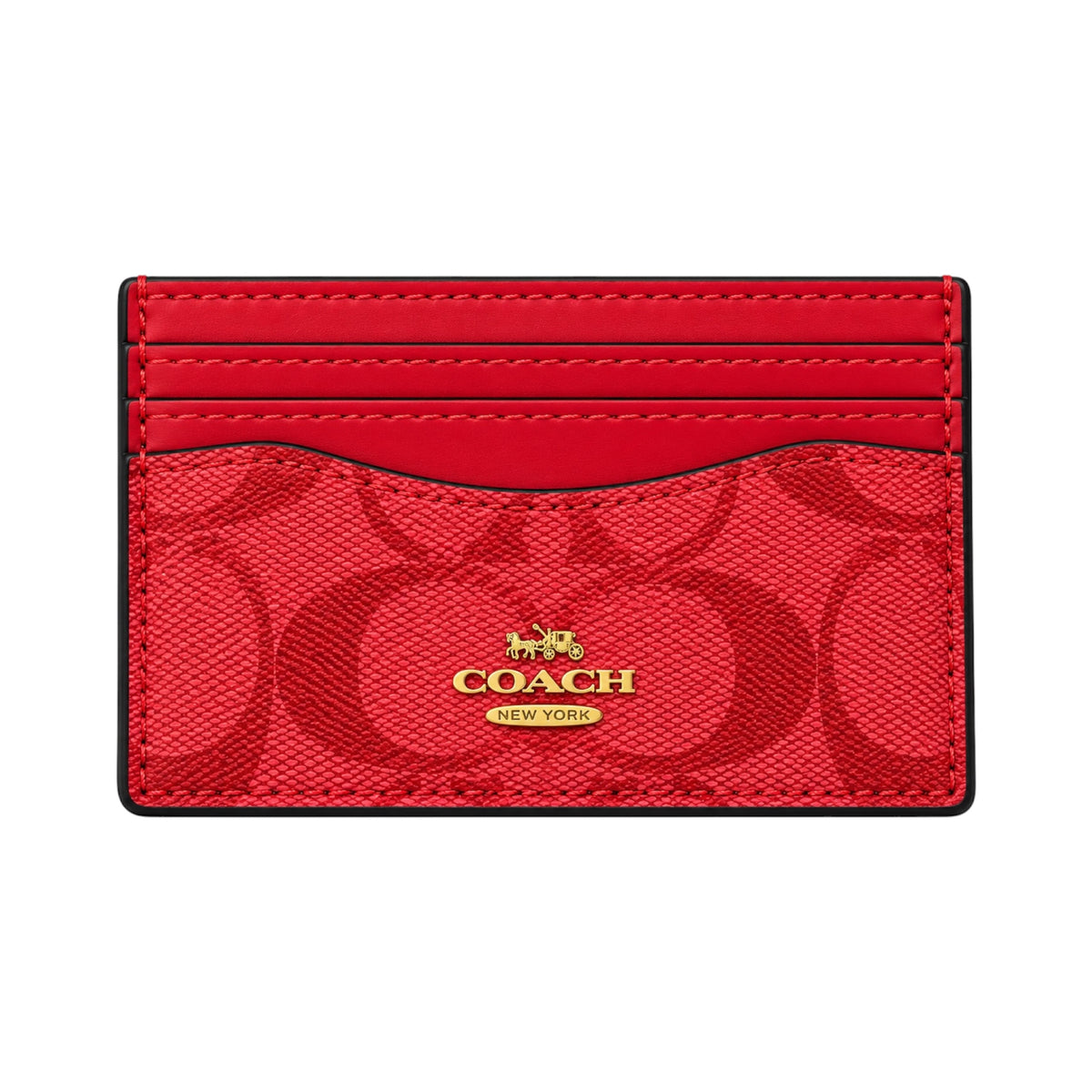 The Red “Chloe” Card Holder