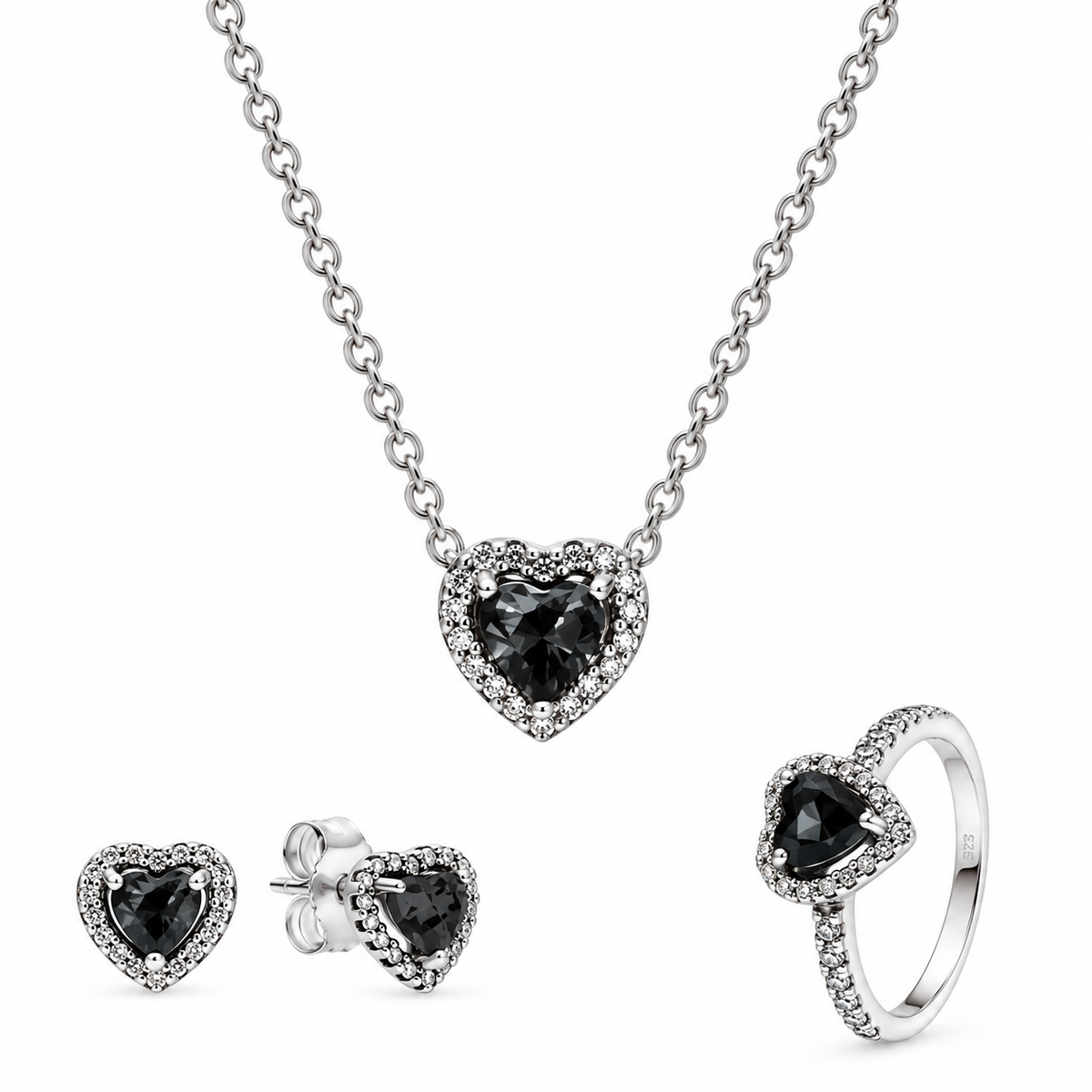 The “Snow White” Stud Set