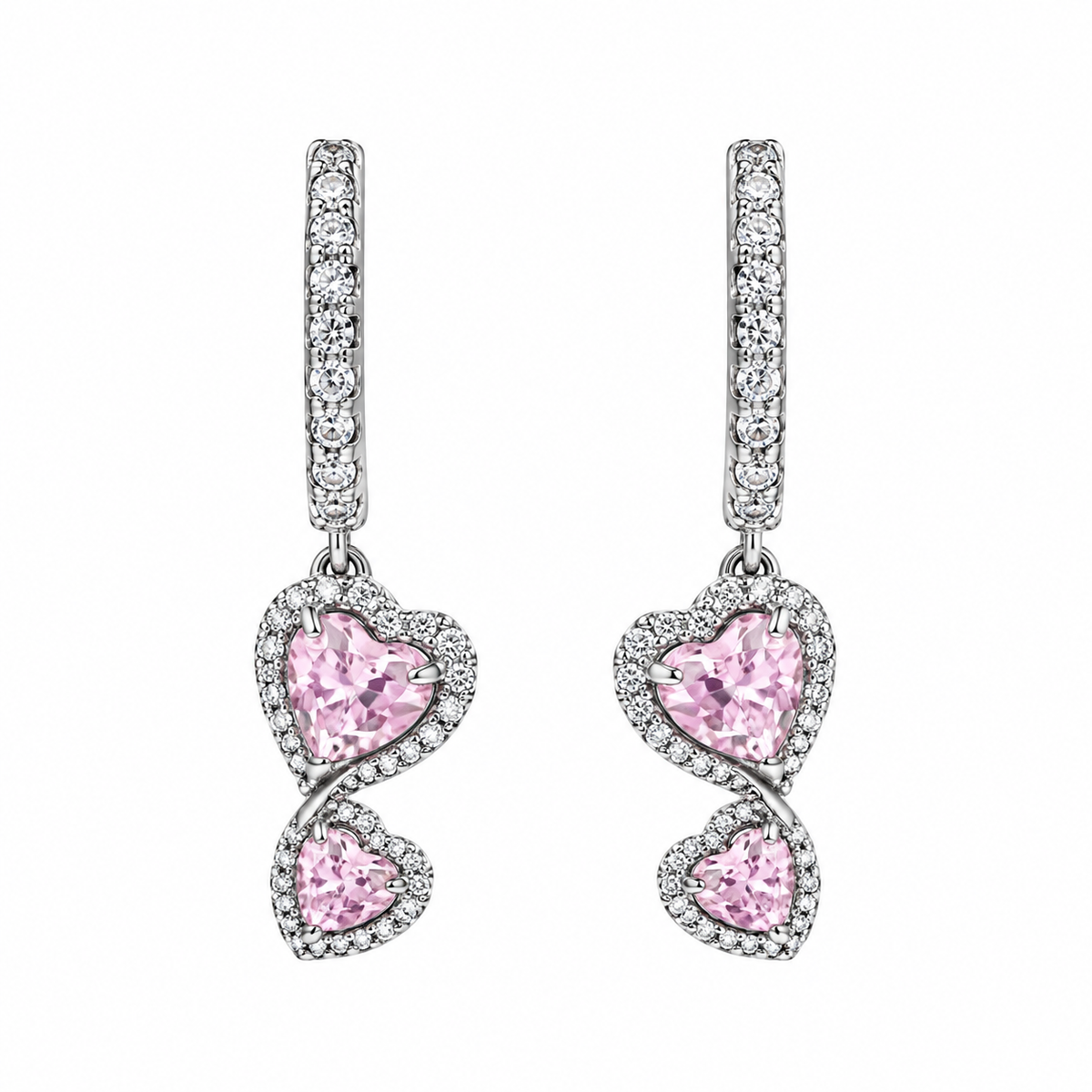 The Pink “Heart Drop” Huggies