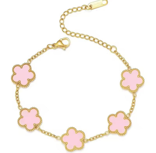 Gold Rosá clover bracelet (PRE-ORDER)