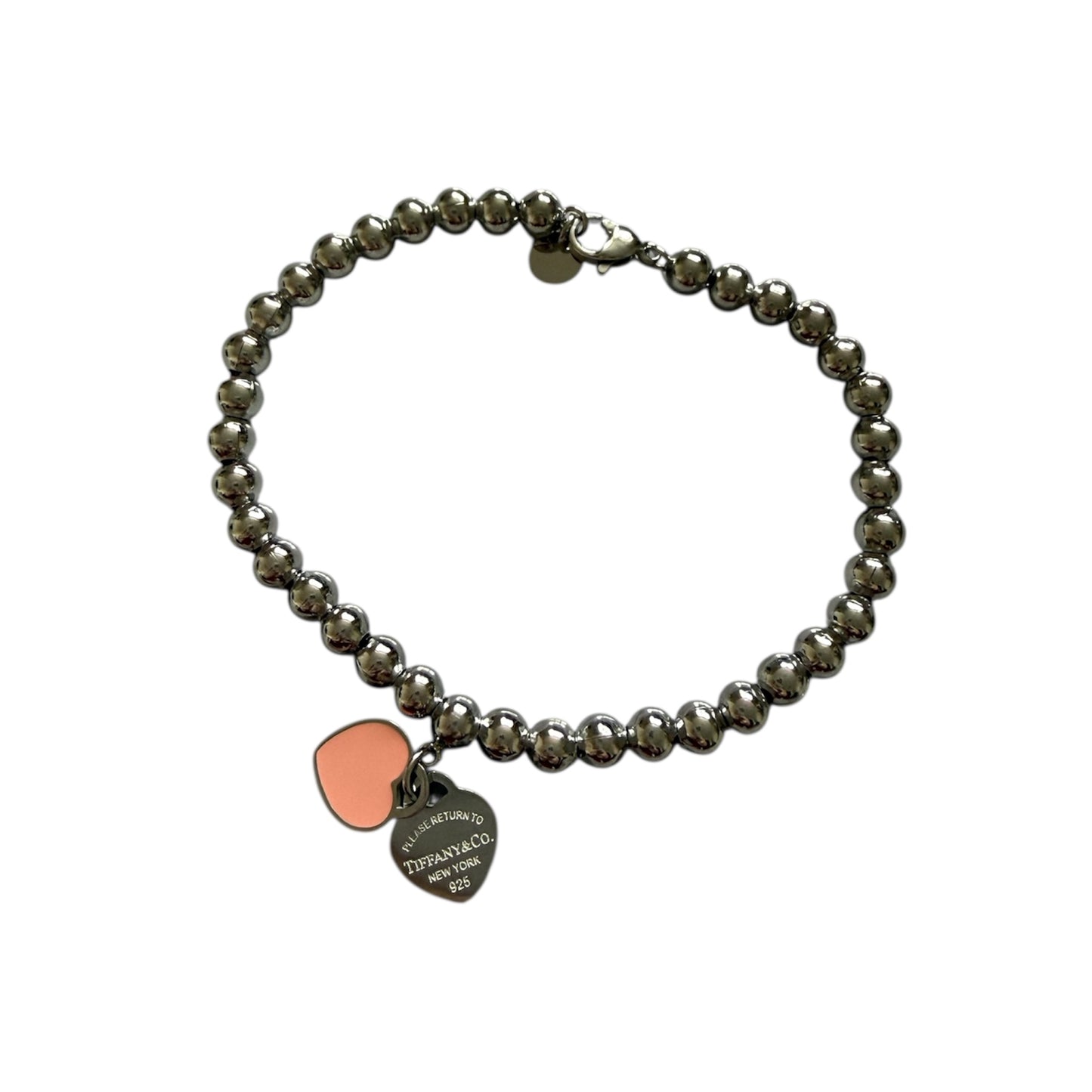 The Pink Double Heart Bubble “Talia” Bracelet