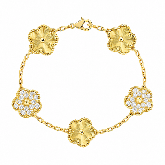 The Champagne & Diamond “Vanessa” Bracelet