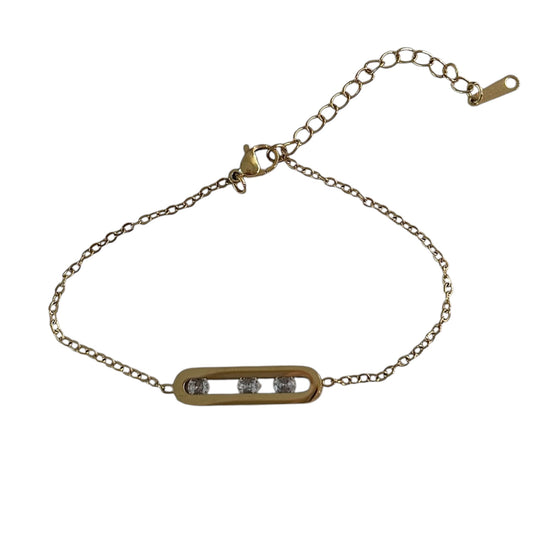 The Gold Crystal “Maddie” Bracelet
