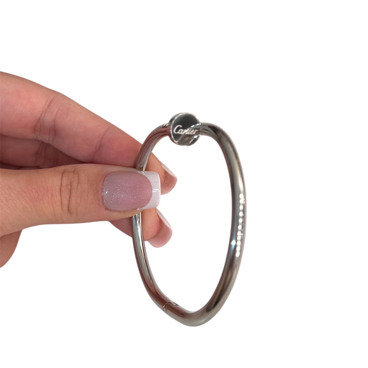 The Silver “Camilla” Nail Bangle