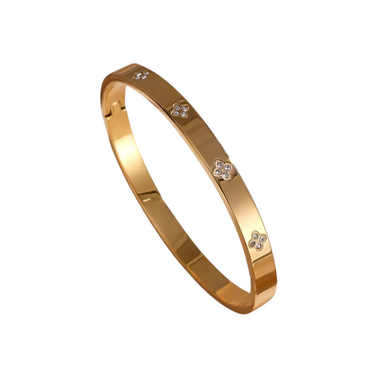 The Gold “Starlight” Bangle