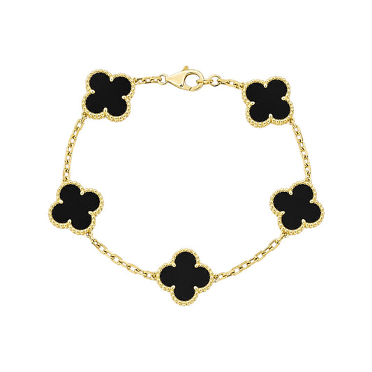 The Gold Ebony “Vanessa” Bracelet