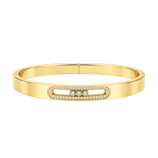 The Gold Diamond “Maddie” Bangle