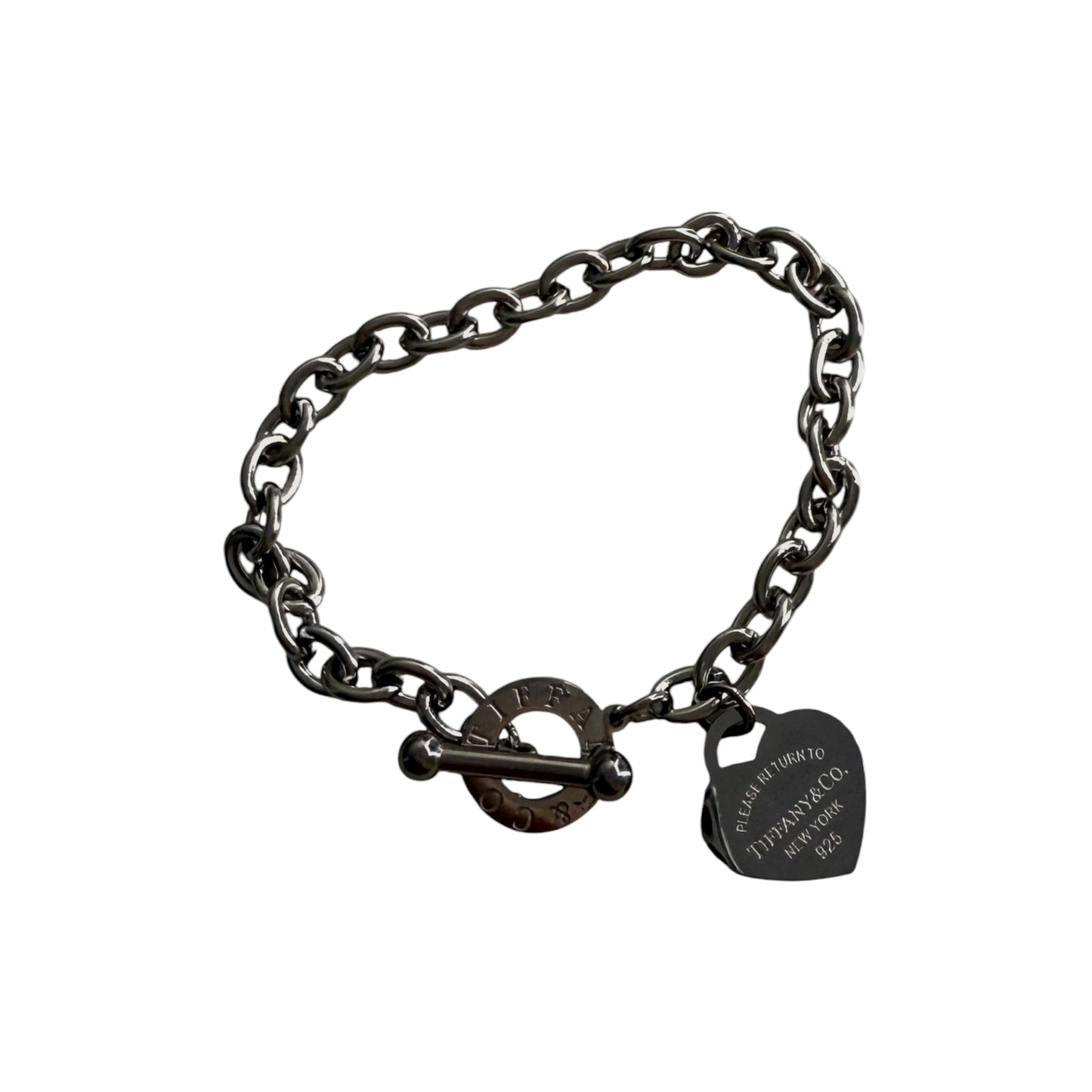T heart chain bracelet