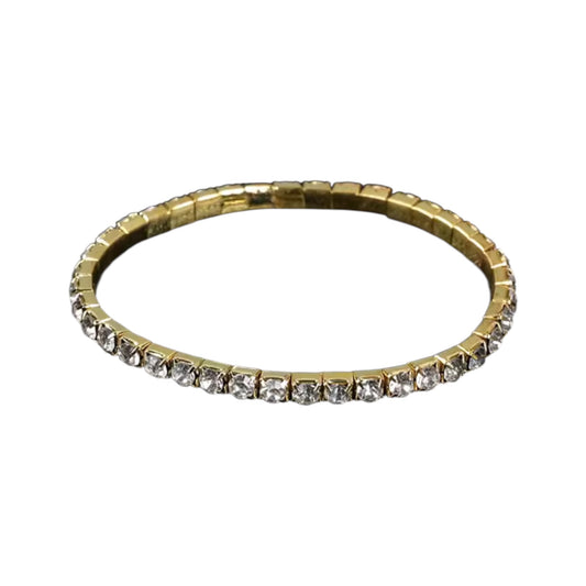 The Gold Stretchy Tennis Bracelet