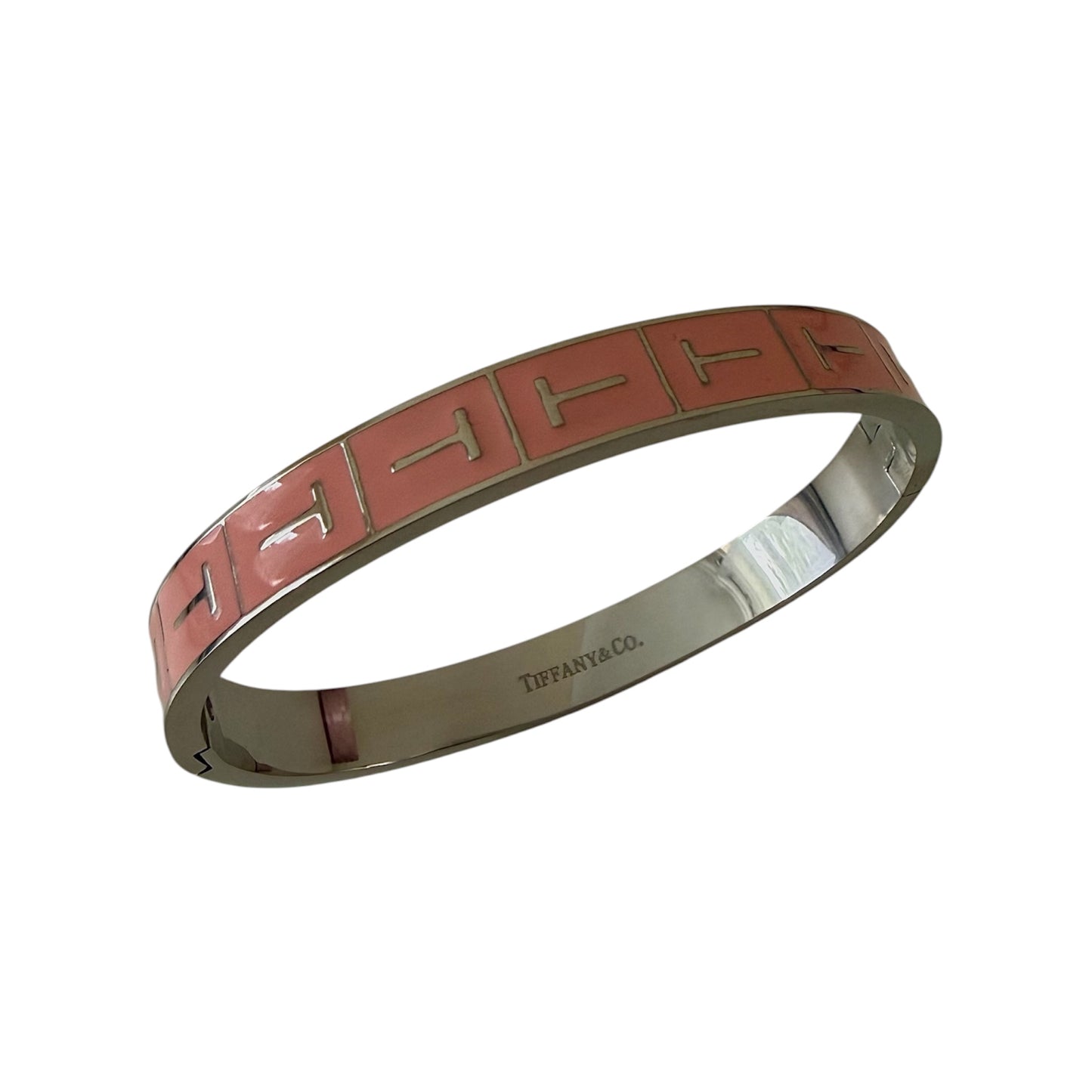 The “Talia” Pink Strip Bangle