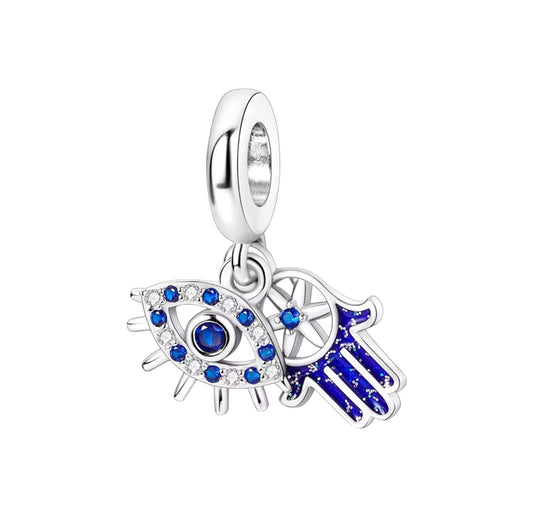 Evil eye and hand charm (PRE-ORDER)