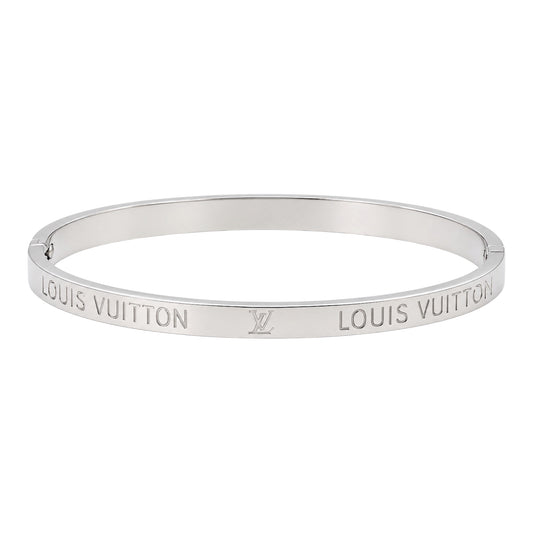 The Silver “Louise” Sign Bangle