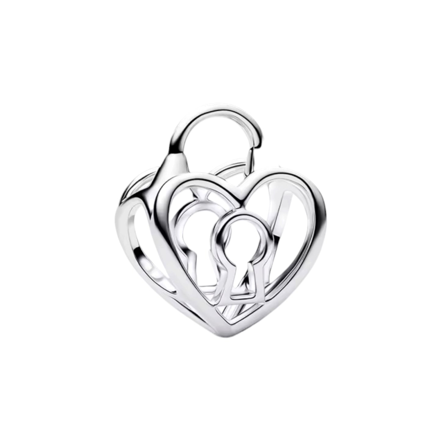 Heart Lock Charm