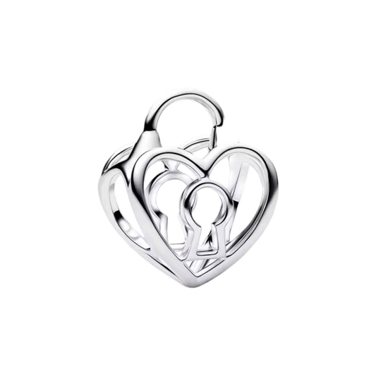 Heart Lock Charm