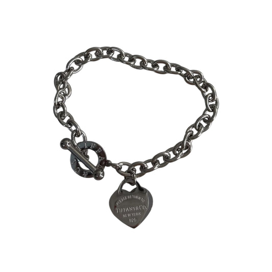 T heart chain bracelet