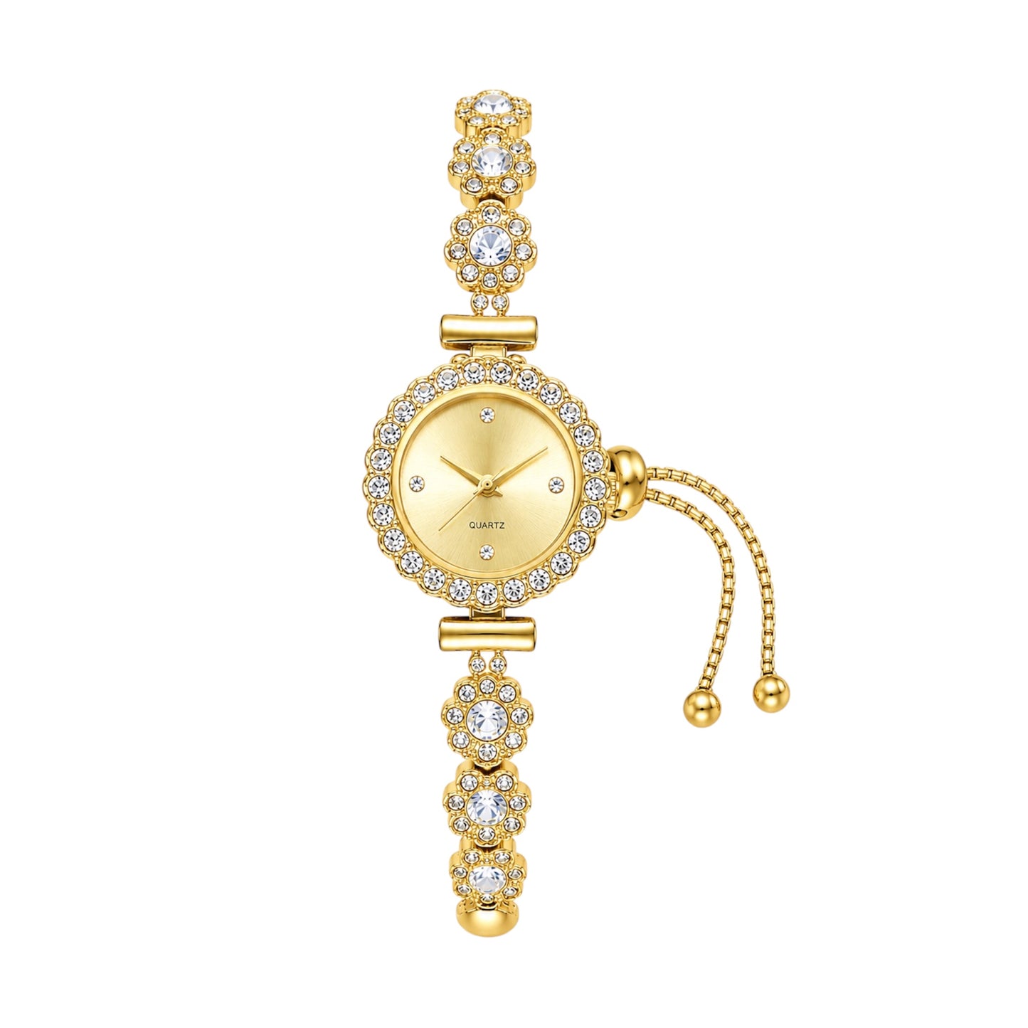 The Gold Crystal “Eliana” Watch