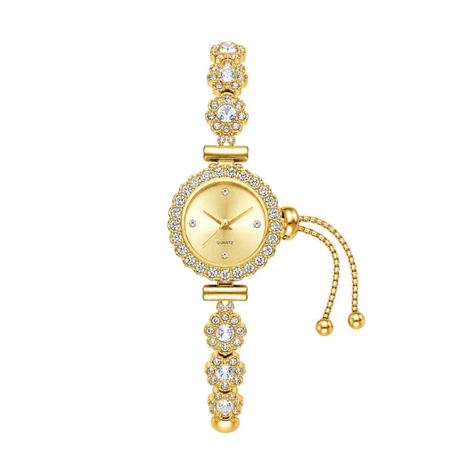 The Gold Crystal “Eliana” Watch