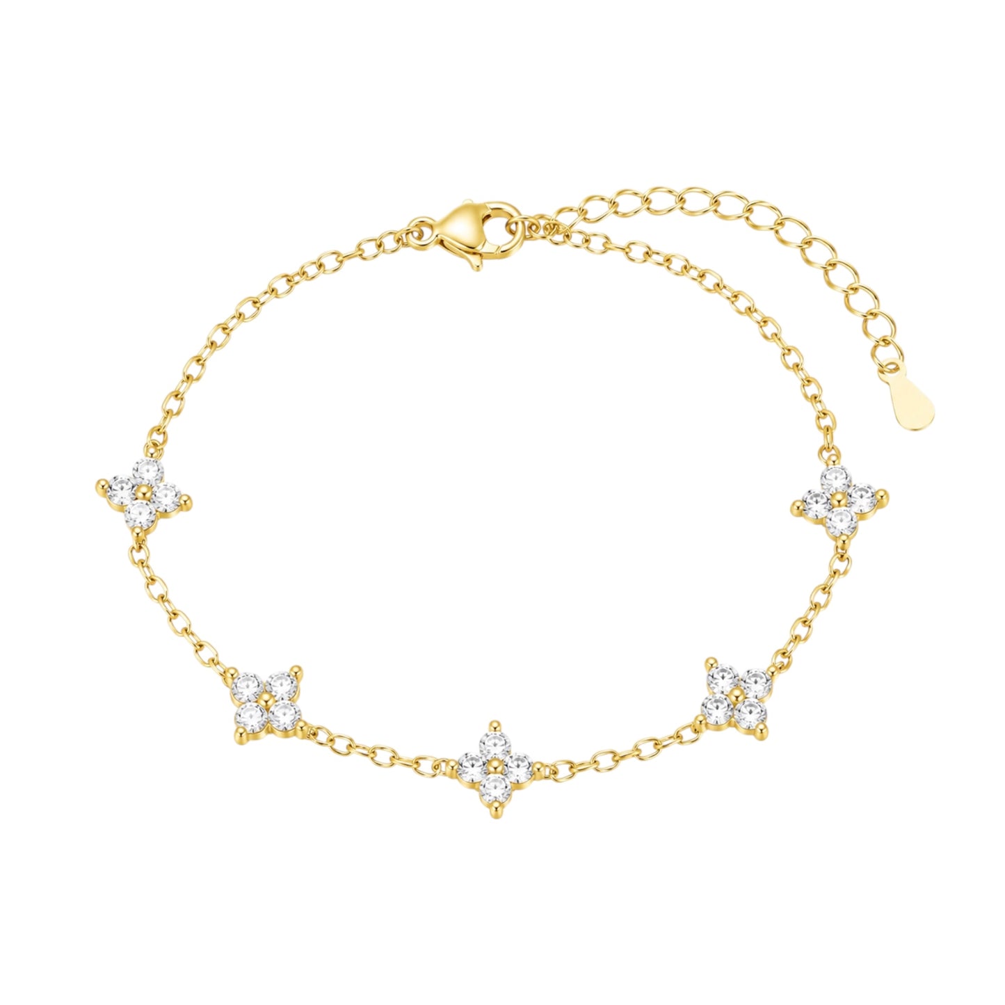 The Gold Dainty “Blossom” Bracelet